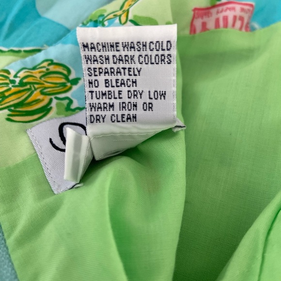 Lilly Pulitzer World Map Print Summer Sundress Size 4 - Picture 10 of 11